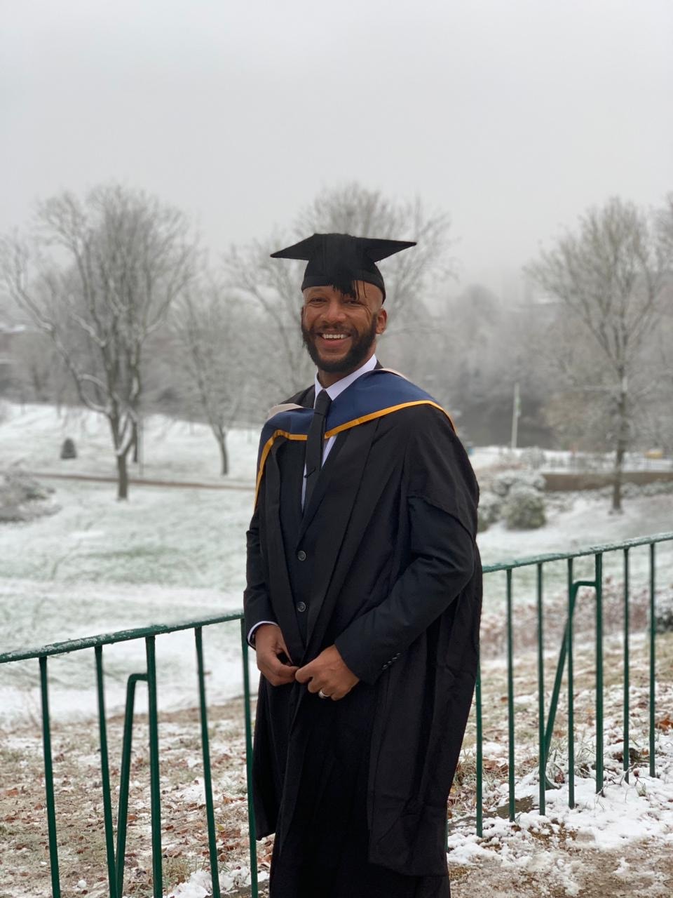 Jody Ade Coker MSc Graduation, University of Salford, 2021
